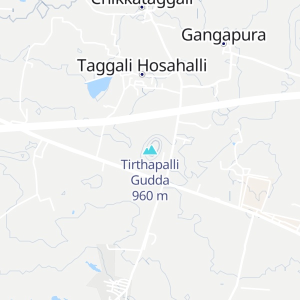 Map of Tirthapalli Gudda