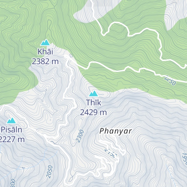 Map of Thīk