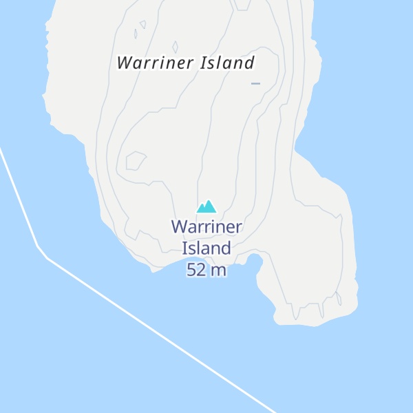 Map of Warriner Island