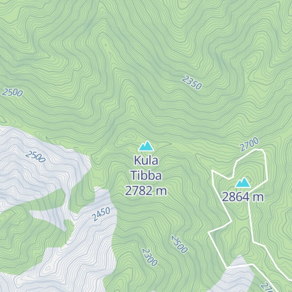 Map of Kula Tibba