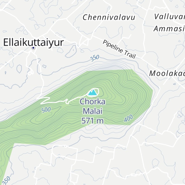 Map of Chorka Malai