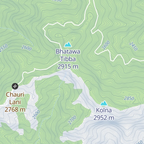 Map of Bathāwa Tibba