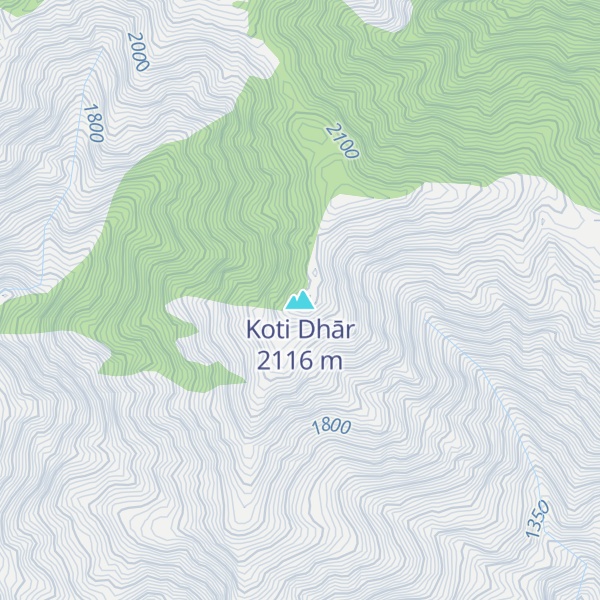 Map of Koti Dhār