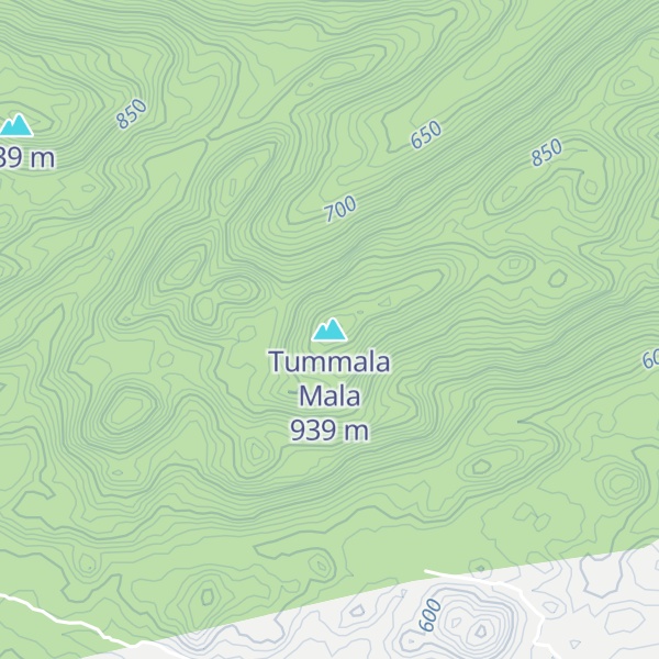 Map of Tummala Mala