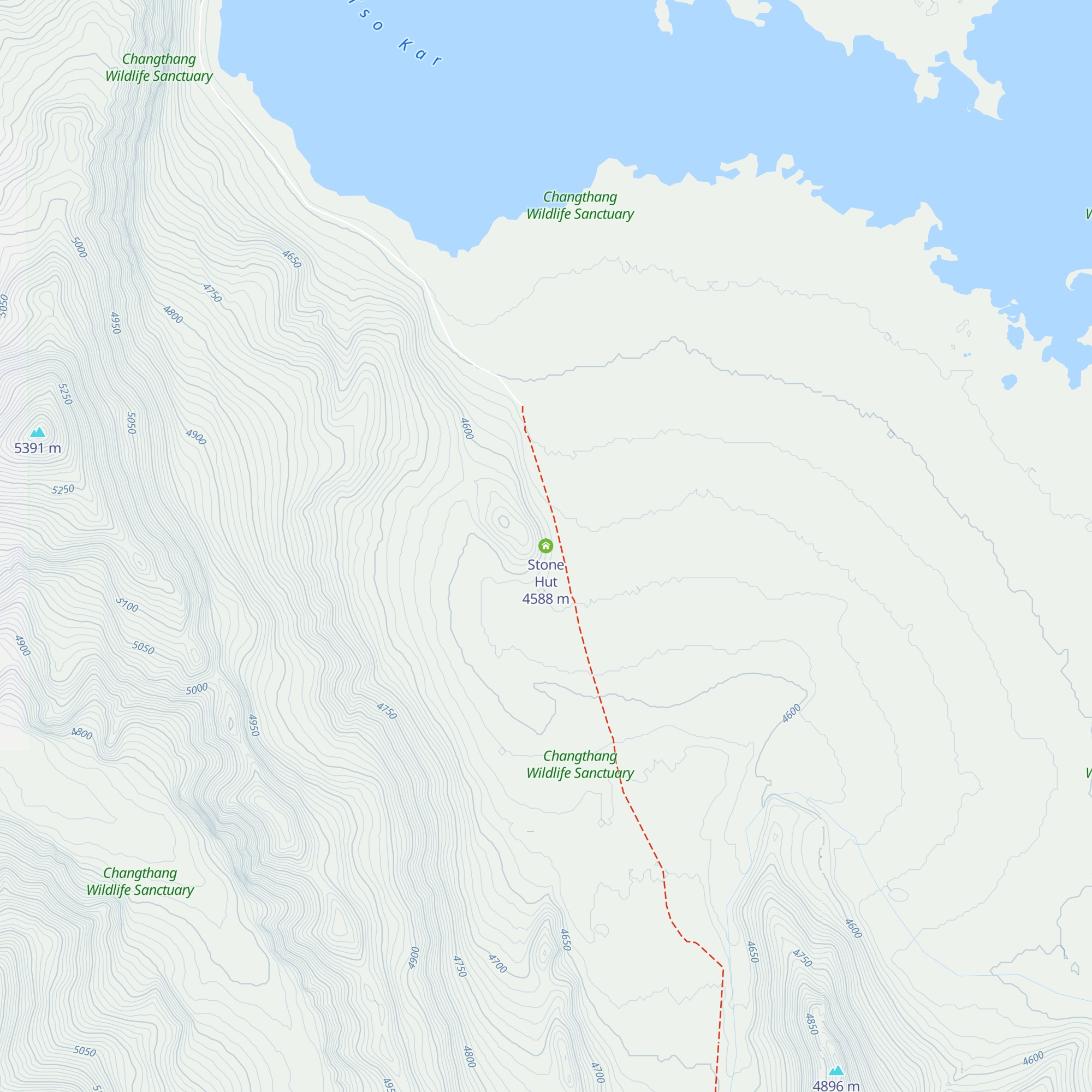 Stone Hut map