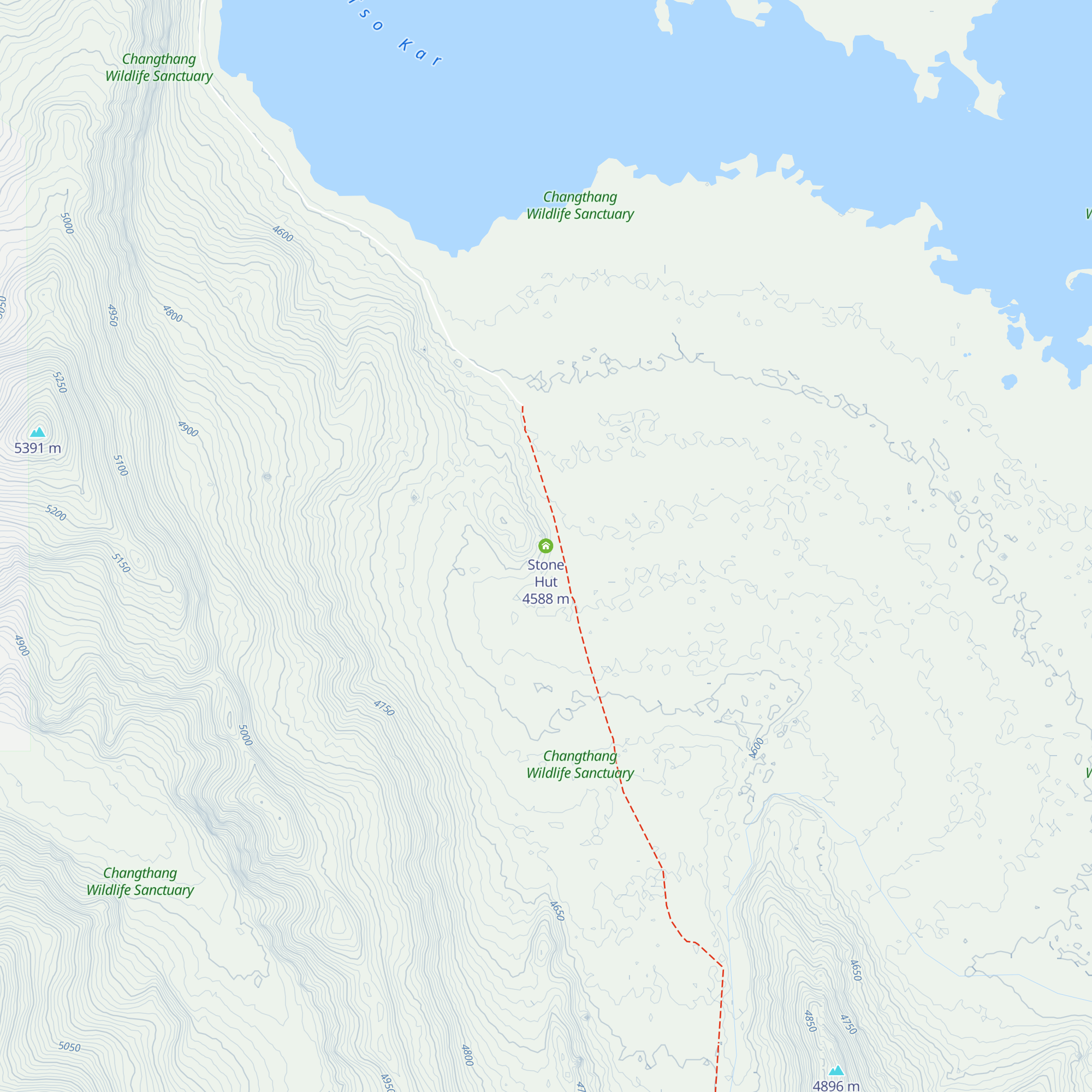 Stone Hut map
