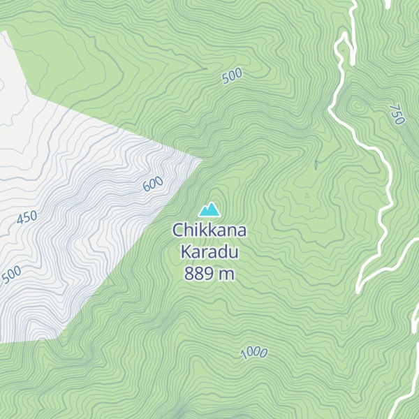 Map of Chikkana Karadu