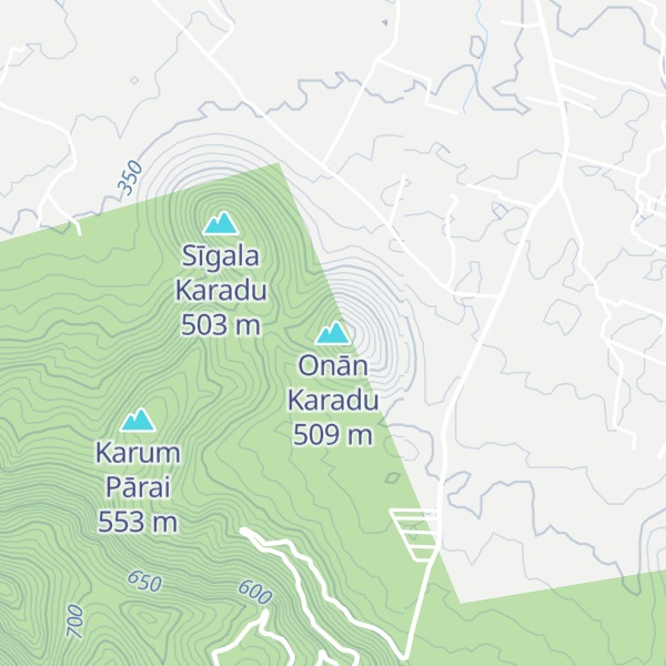 Map of Onān Karadu