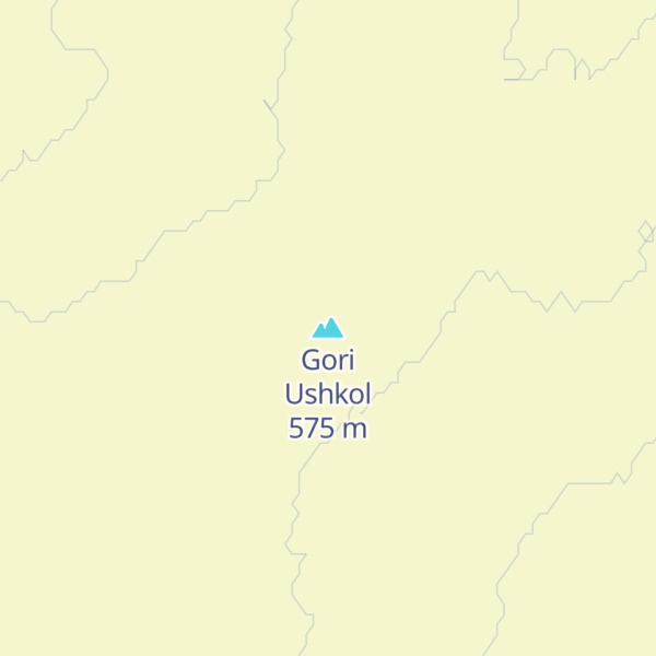 Map of Gori Ushkol