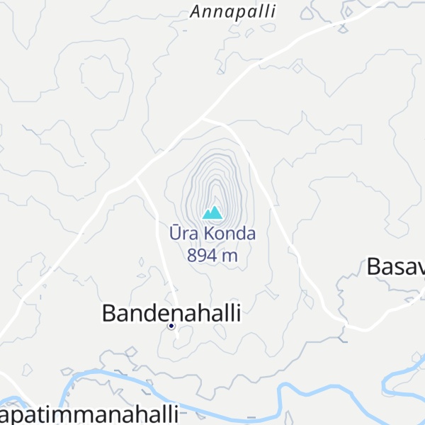 Map of Ūra Konda