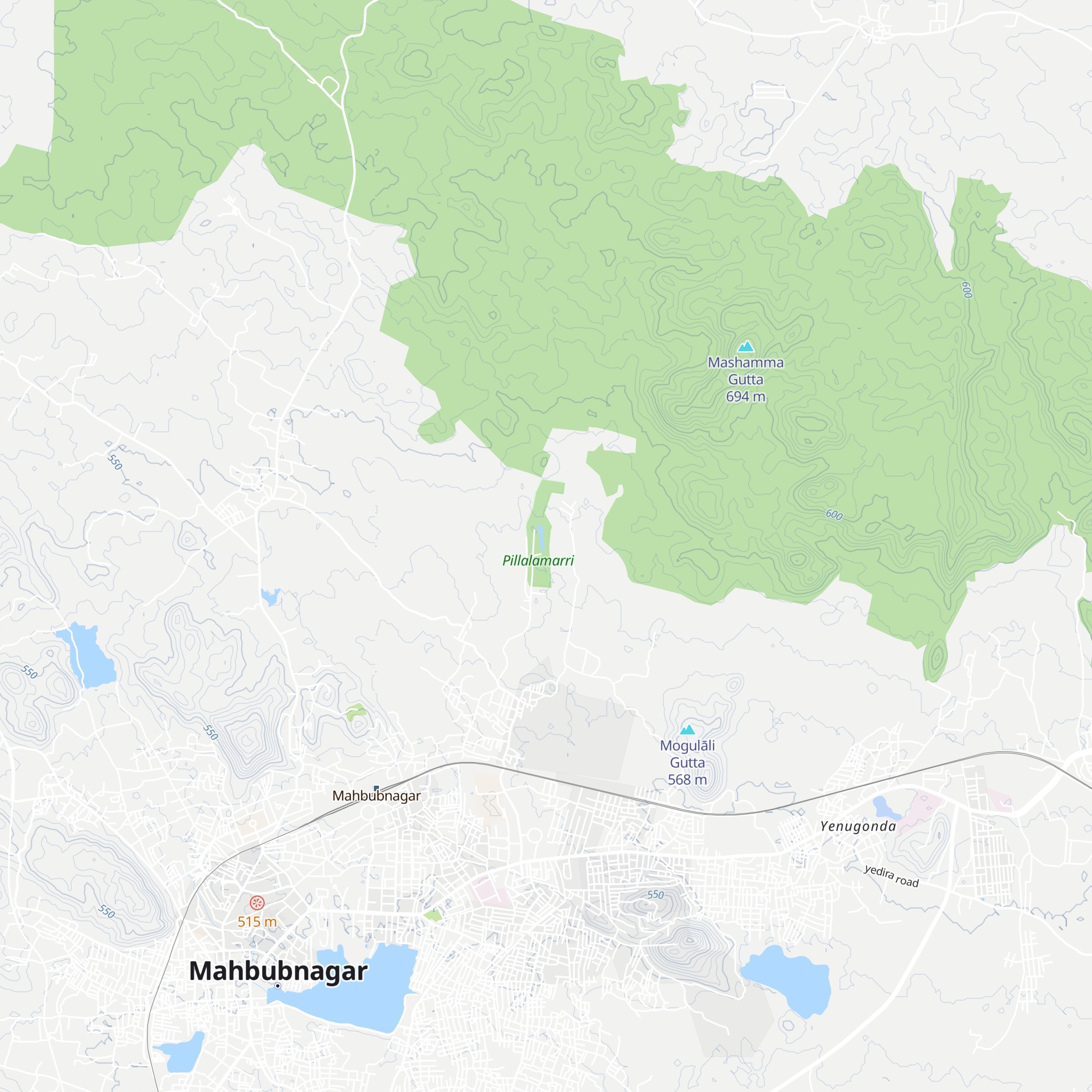 Pillalamarri Guest House map