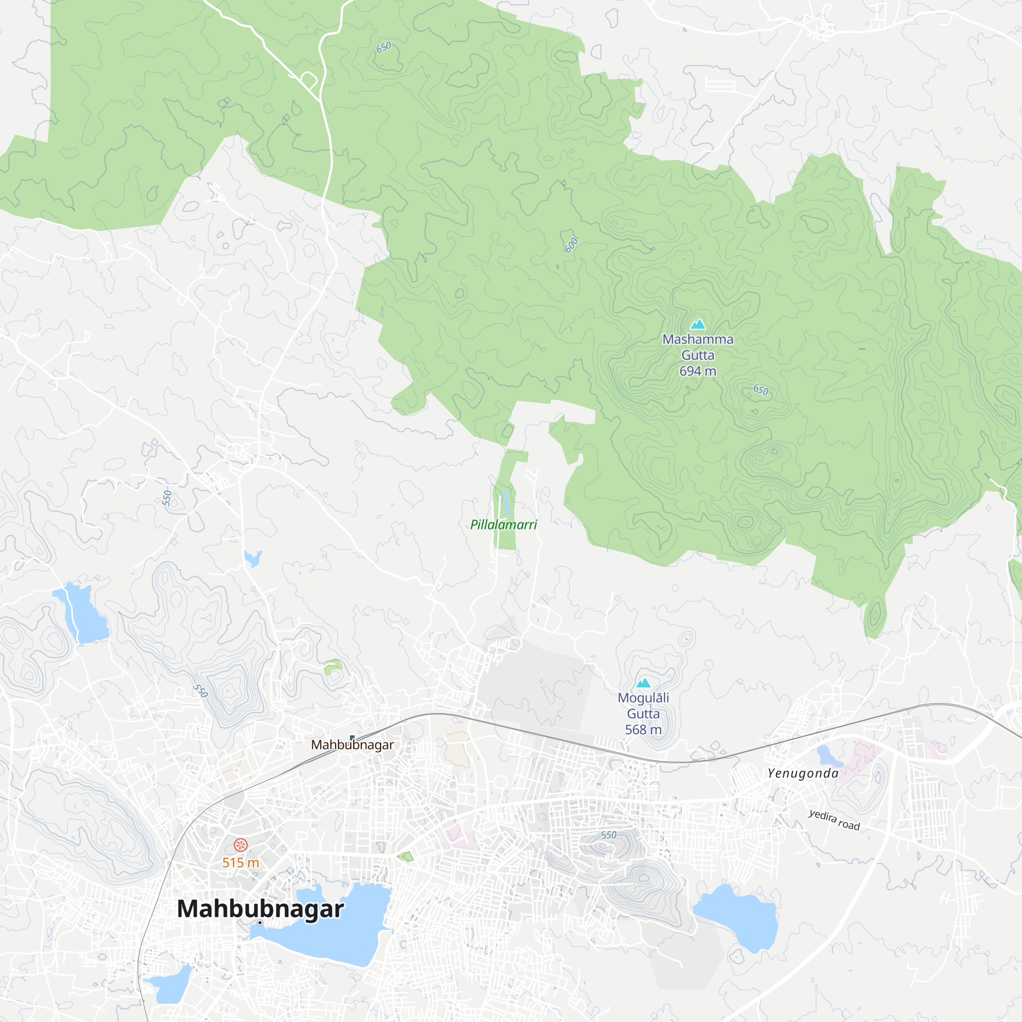 Pillalamarri Guest House map