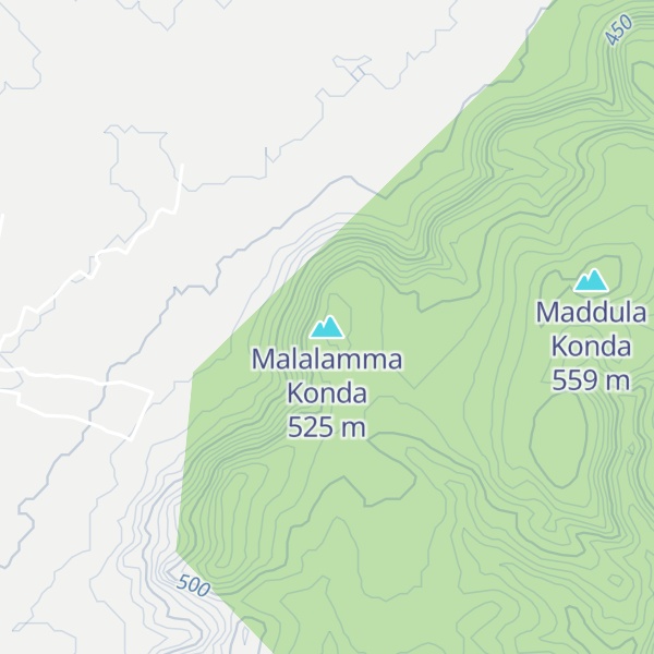 Map of Malalamma Konda