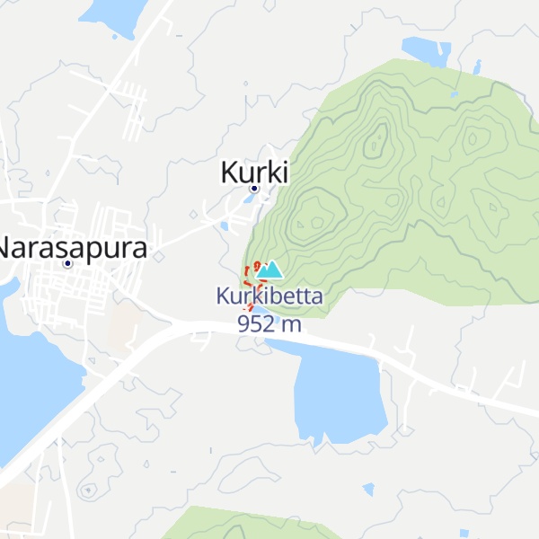 Map of Kurkibetta