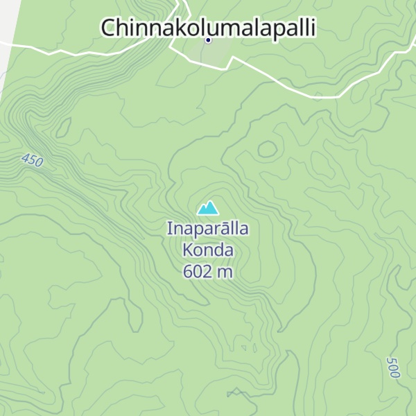 Map of Inaparālla Konda