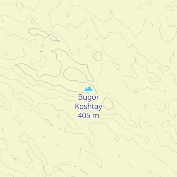 Map of Bugor Koshtay