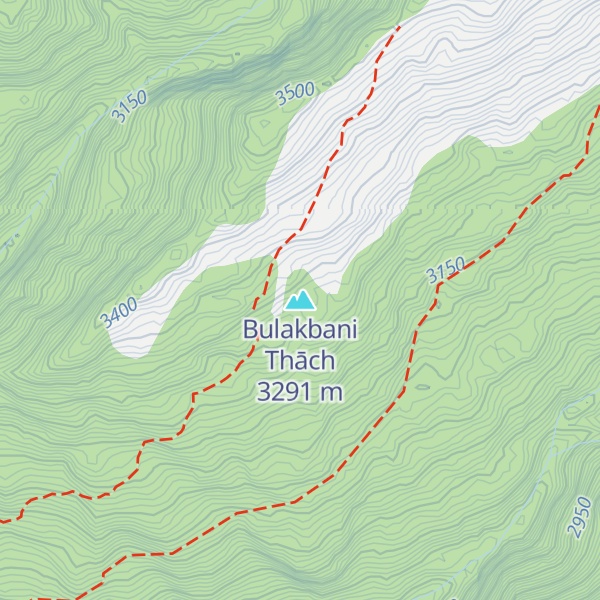 Map of Bulakbani Thāch