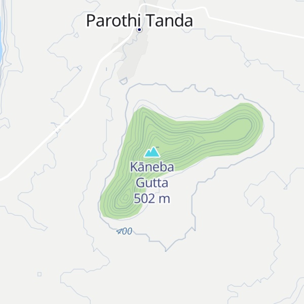 Map of Kāneba Gutta