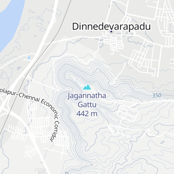 Map of Jagannatha Gattu