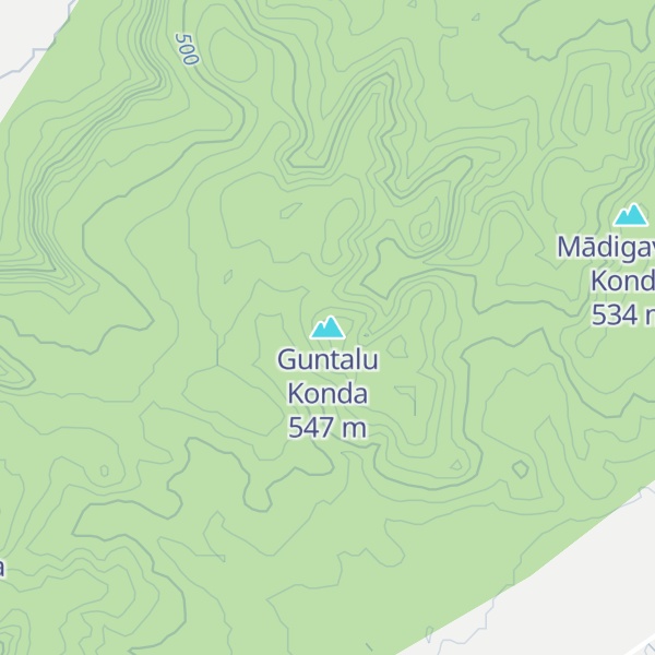 Map of Guntalu Konda