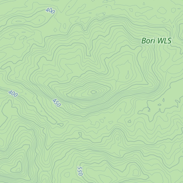 Map of Jhandīwāri Pahāria