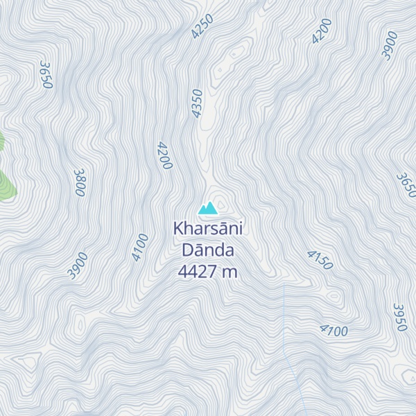 Map of Kharsāni Dānda