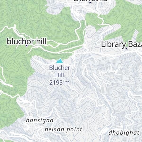 Map of Vincent Hill