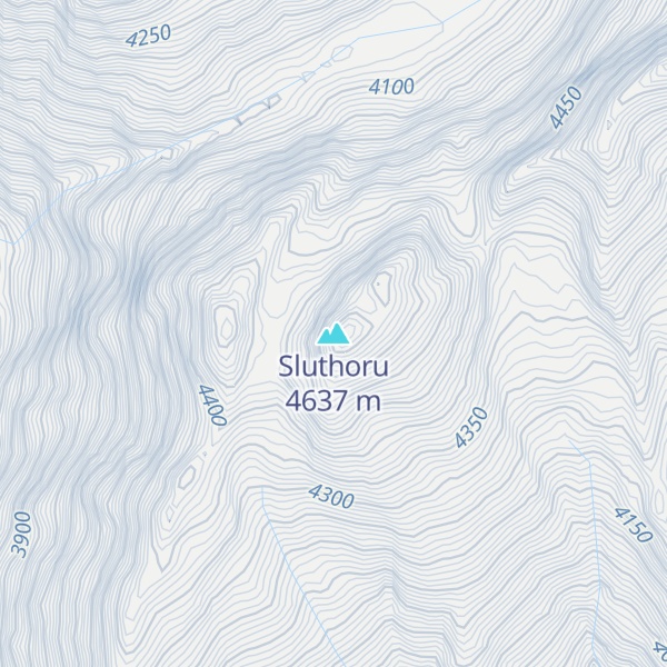 Map of Sluthoru