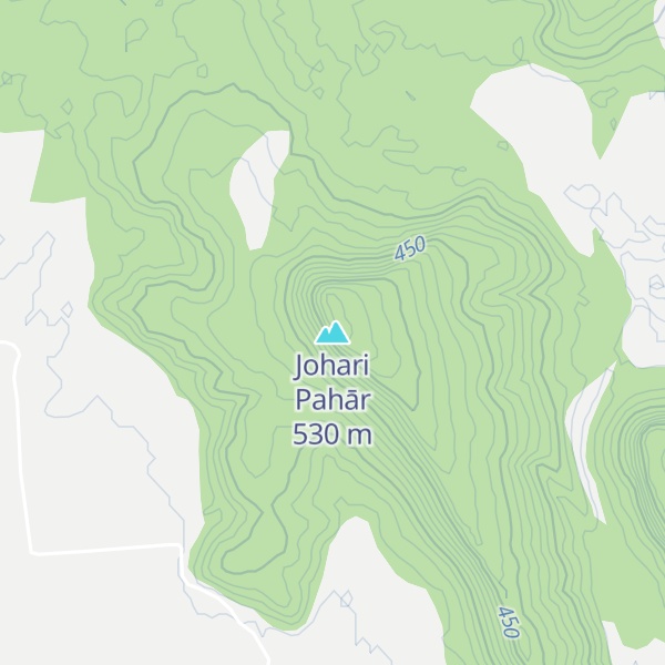 Map of Johari Pahār
