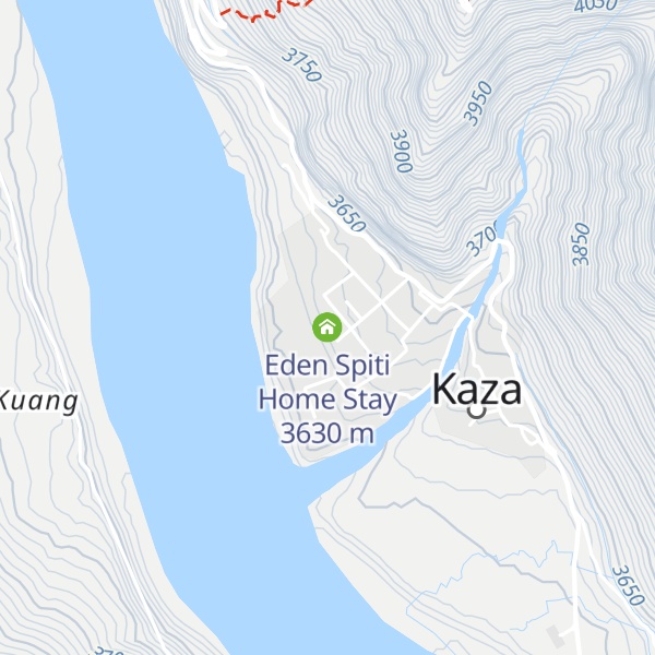 Map of Eden Spiti Home Stay