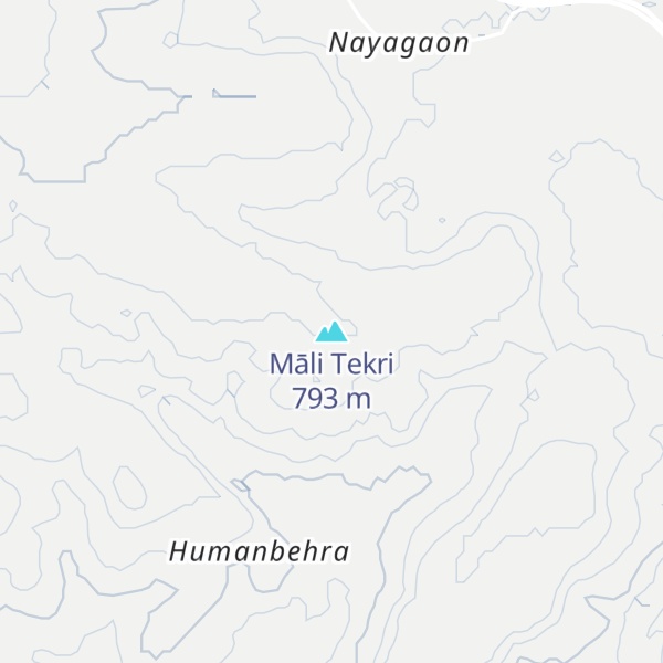 Map of Māli Tekri