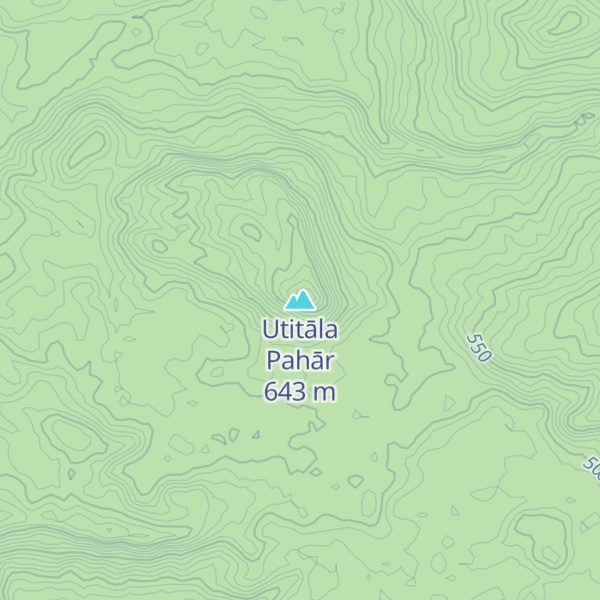 Map of Utitāla Pahār