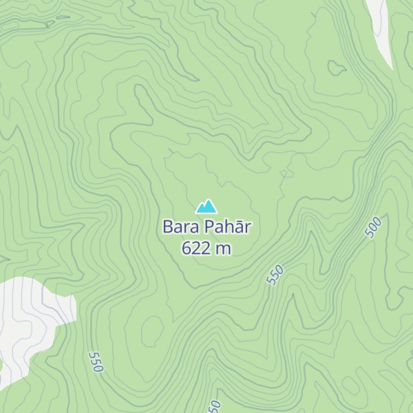 Map of Bara Pahār