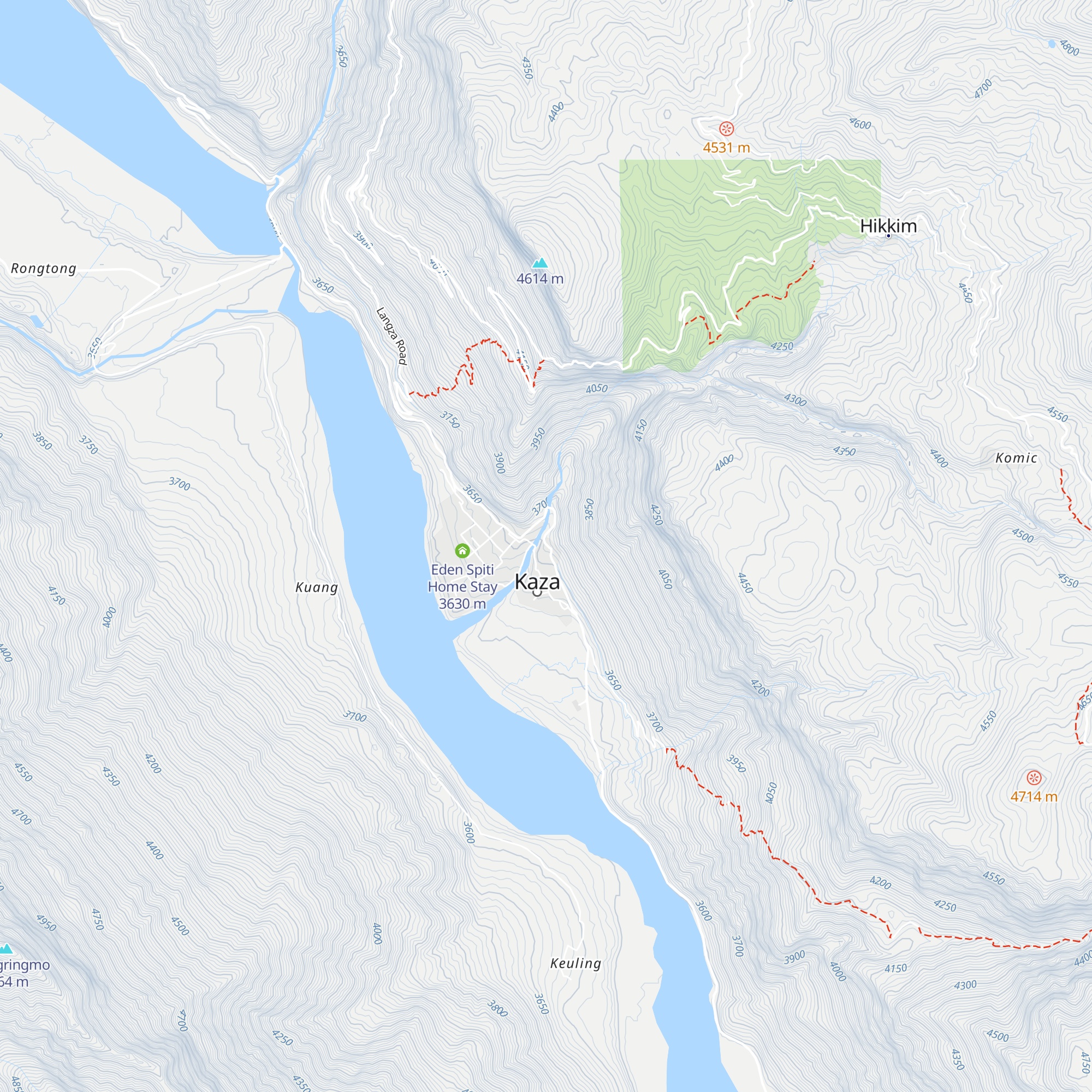 Tenzin House Homestay map