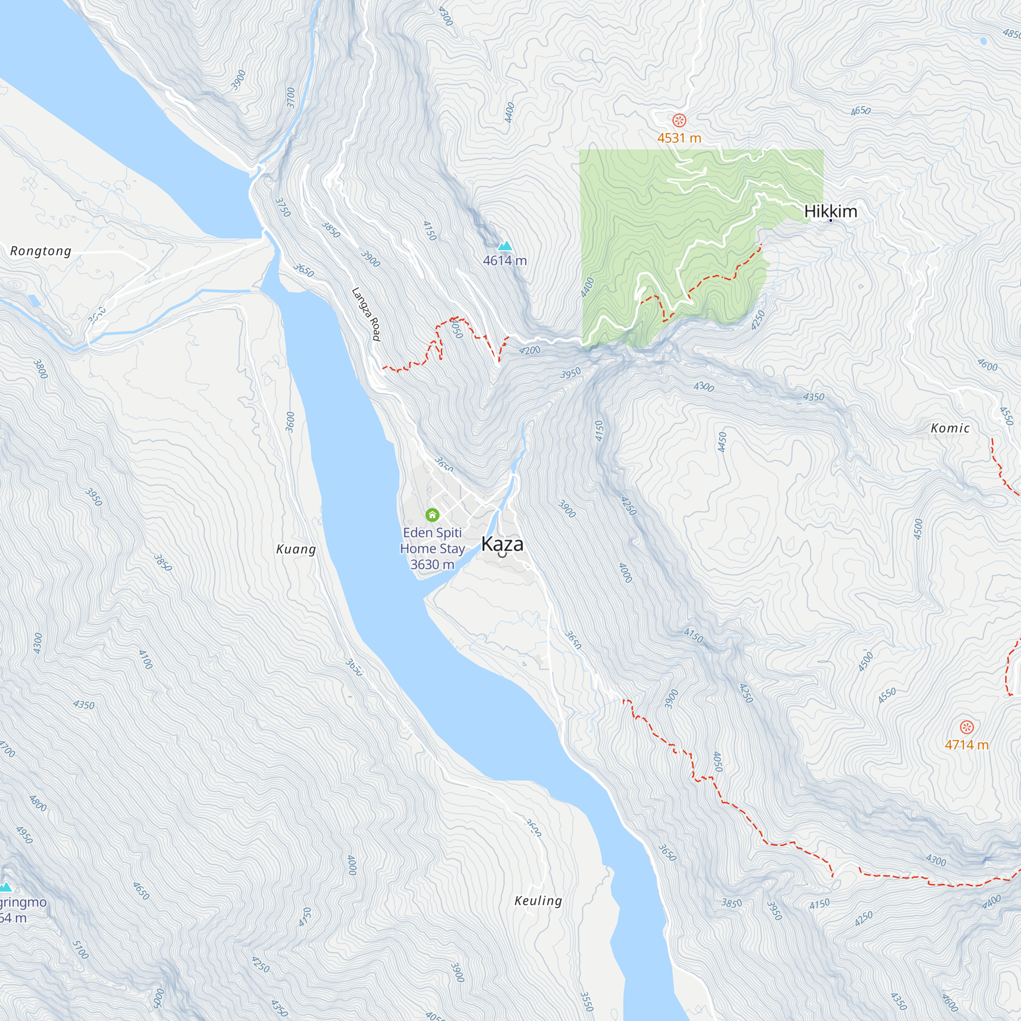 Tenzin House Homestay map