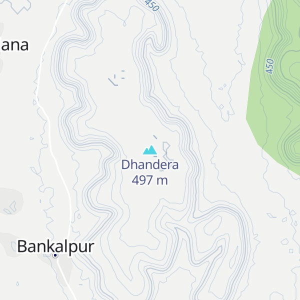 Map of Dhandera