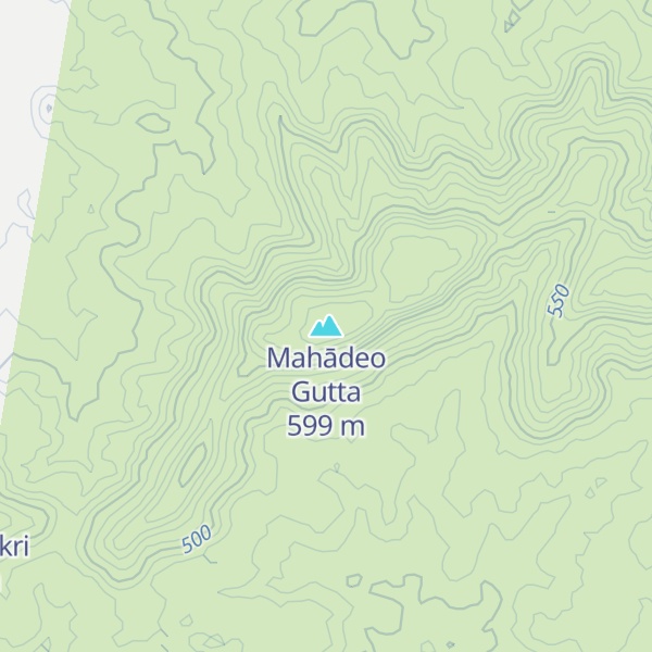 Map of Mahādeo Gutta
