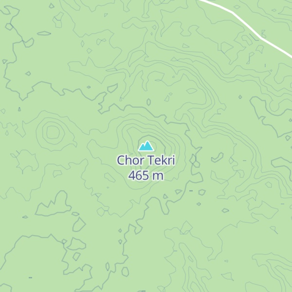 Map of Chor Tekri