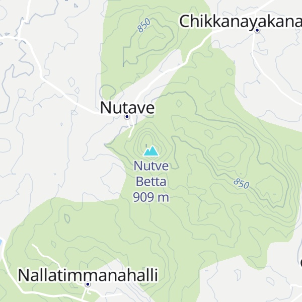 Map of Nutve Betta