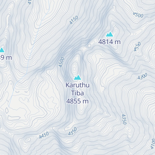 Map of Karuthu Tiba