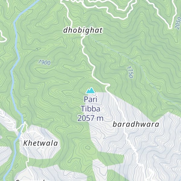 Map of Pari Tibba