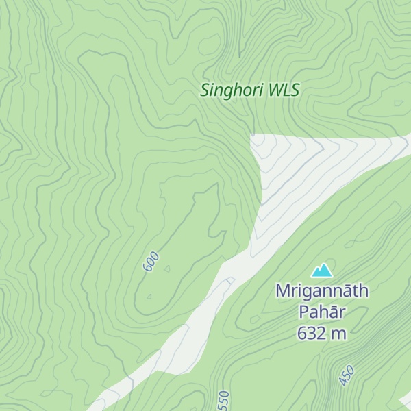 Map of Bagiādondi Pahār
