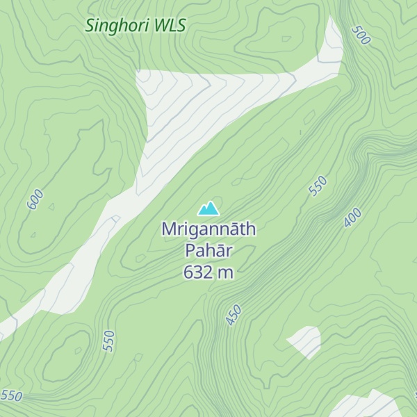Map of Mrigannāth Pahār