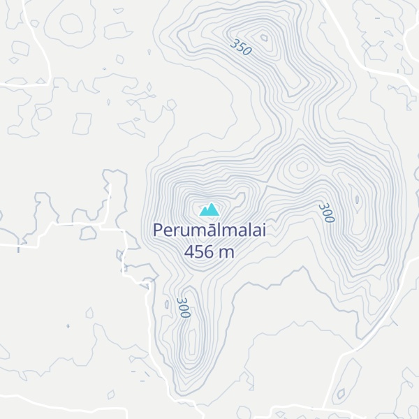Map of Perumālmalai