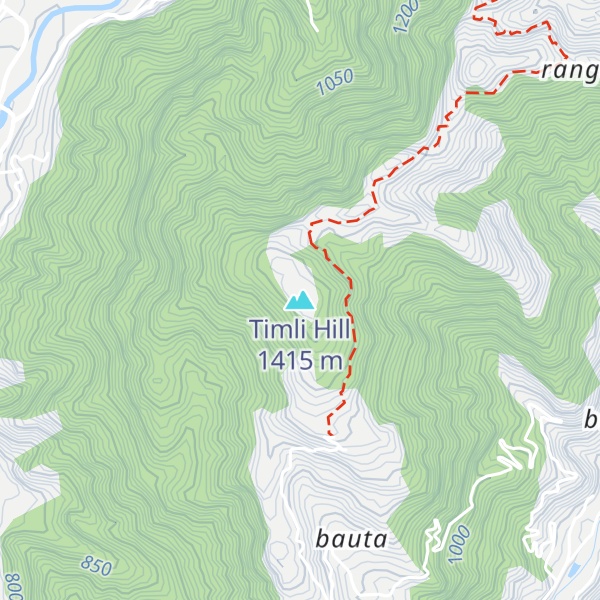 Map of Timli Hill