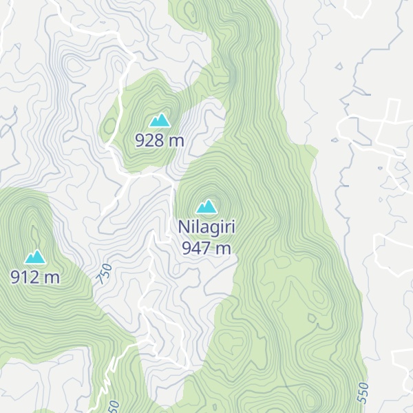 Map of Nilagiri
