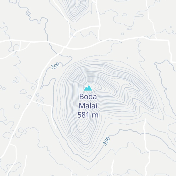 Map of Boda Malai