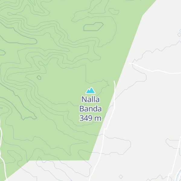 Map of Nalla Banda