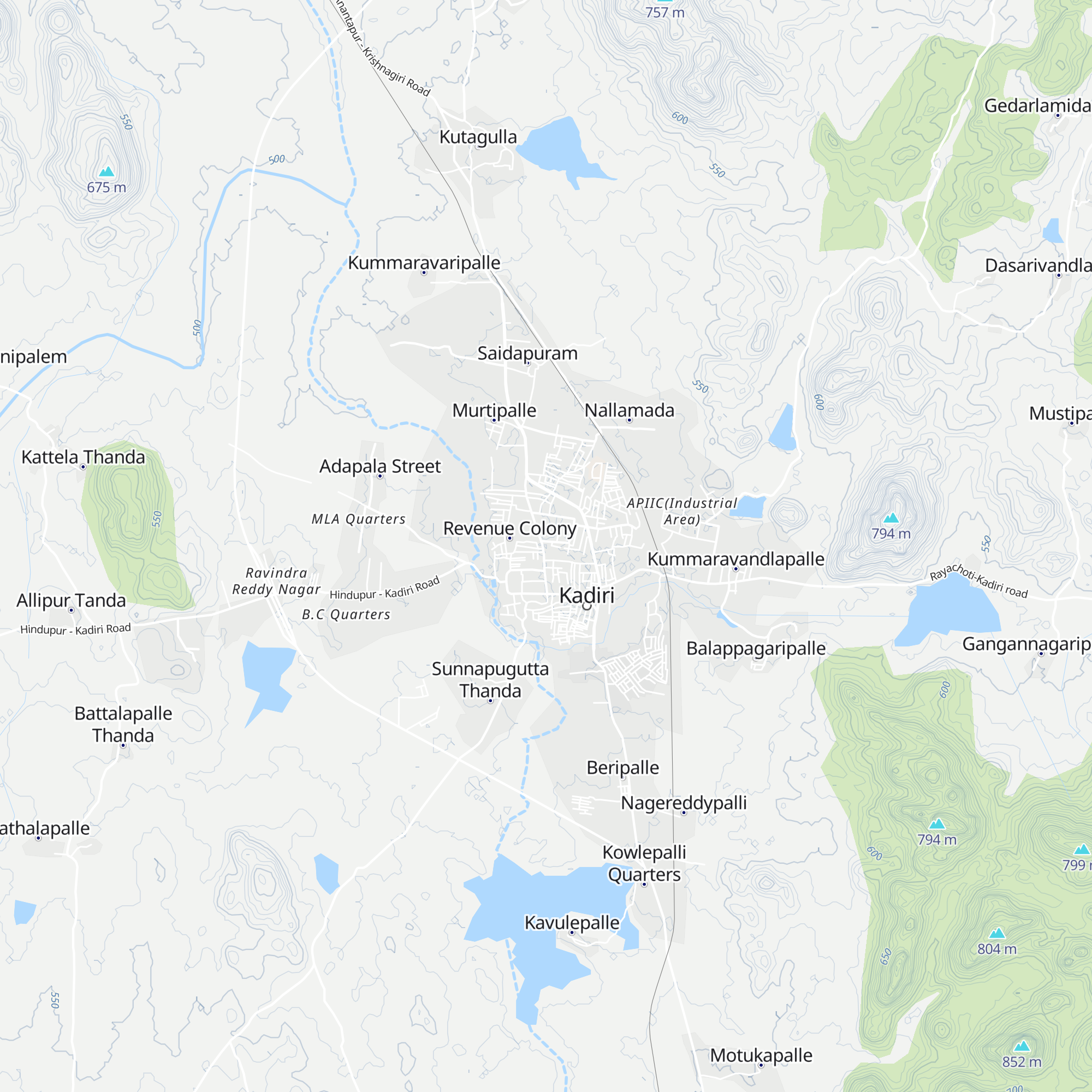 RK Lodge map
