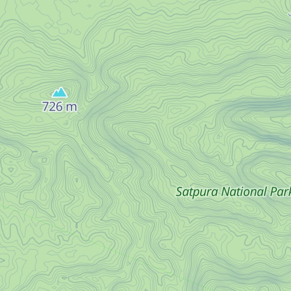 Map of Deogarh Pahār